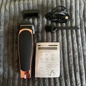KM-RS7 Professional Cordless Hair Clipper Rechargeable Barber Trimmer Preowned